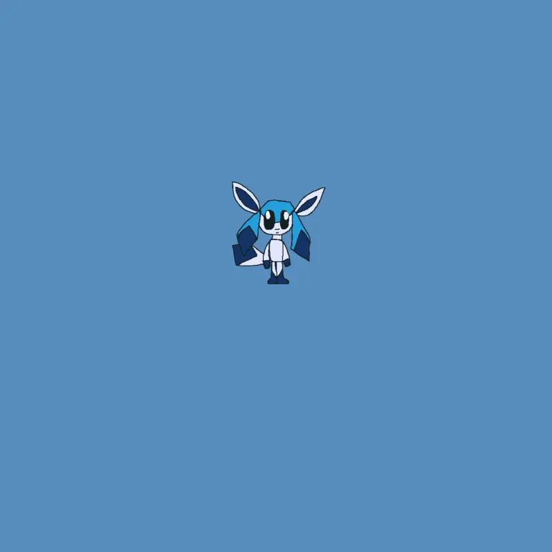 Glaceon doing the spooky month dance by @Devinthedinodude