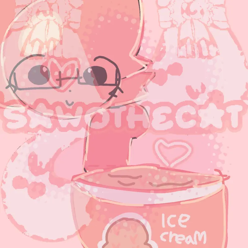 ♡°《icecream feeding with me :3》°♡ by @Sawothecat