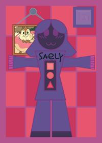 My oc is Saely ragdoll
