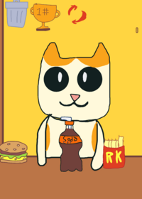 Neko mukbang