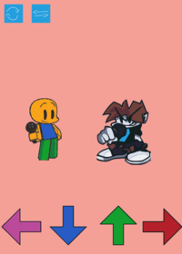Bacon vs noob fnf