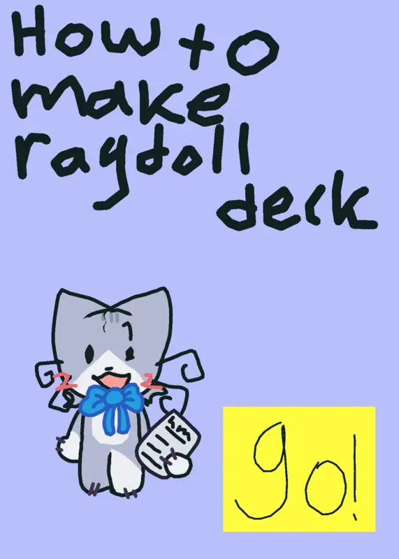 How to make a ragdoll by @theexp_doger