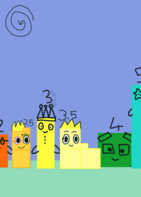 numberblocks one to absolute infinity