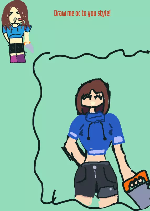 Drawing by @IReallyAmAWeirdBanana