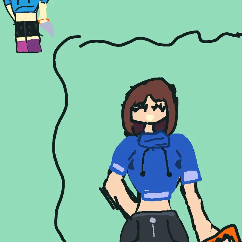 Drawing by @IReallyAmAWeirdBanana