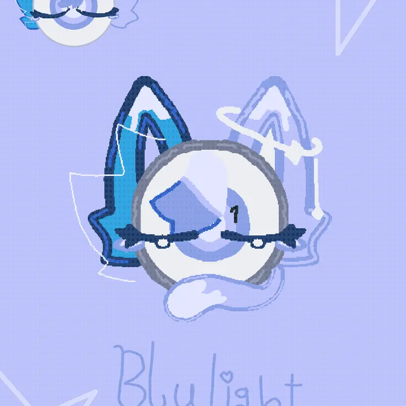 For blulight! by @TH3RM0_N3K0B4LLS