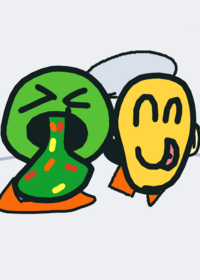 Spaghetti eating