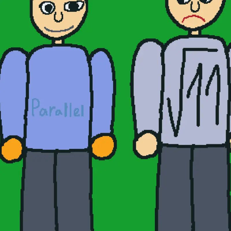 Parallel Created gamebanana and then we? by @MegaLilSquid