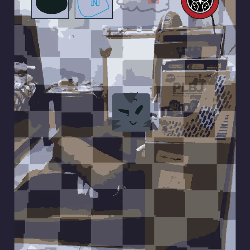Gray ragdoll by @-_-4NGG0R4_C4T-_-