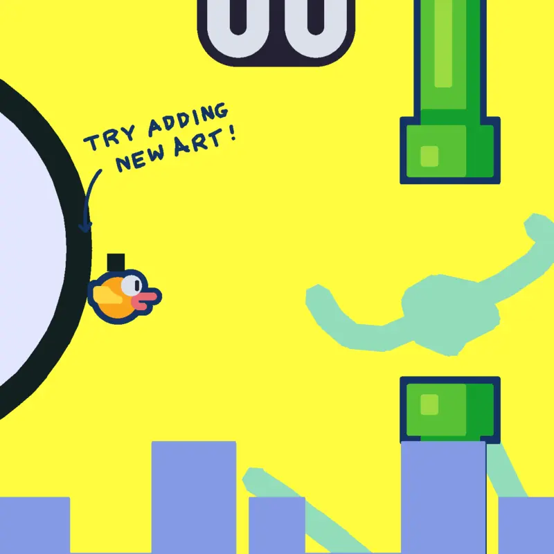 The old flappy’s birthday game is gonna be deleted then new flappy’s birthday game is so much cooler￼ by @bubbleclub
