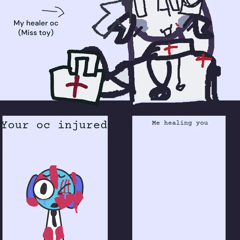 I want healing me? by @Da_Secretary_Old