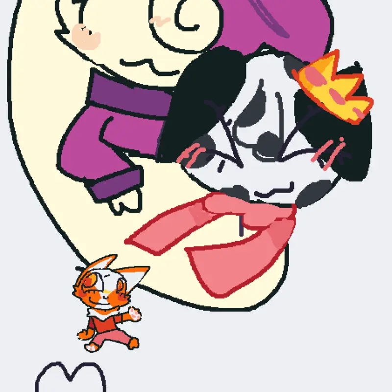 Mochs and melas universe by @Mewa_Thebunny