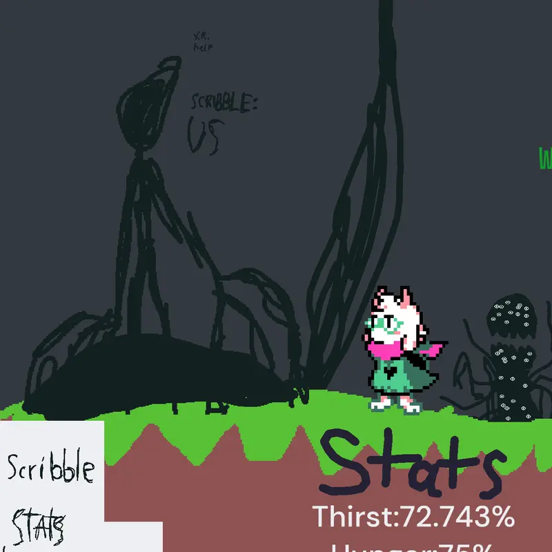 Scribbled by @Spidrei03