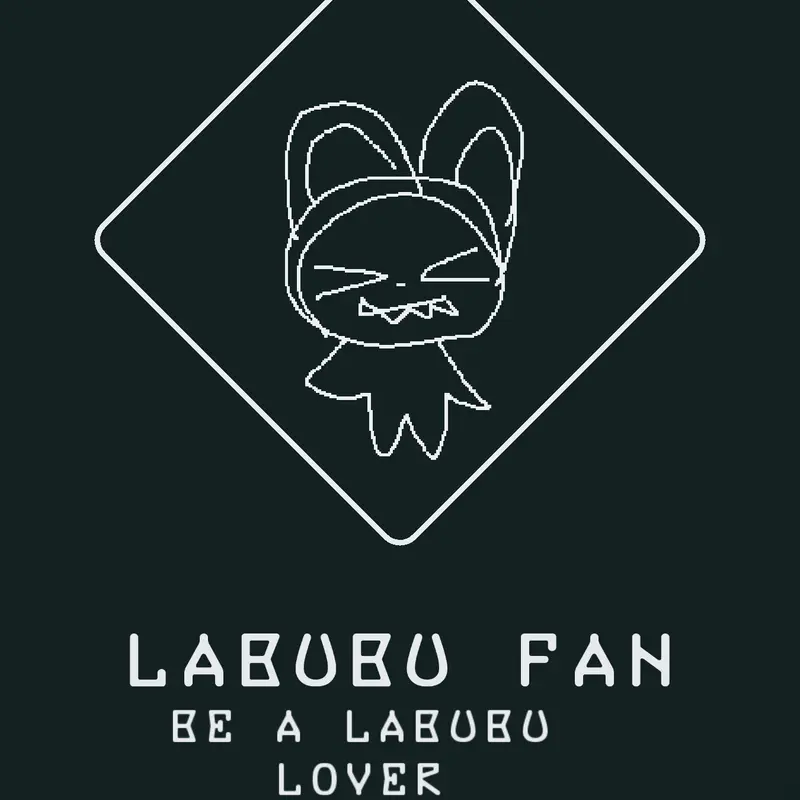 Labubu badge by @NARAA---
