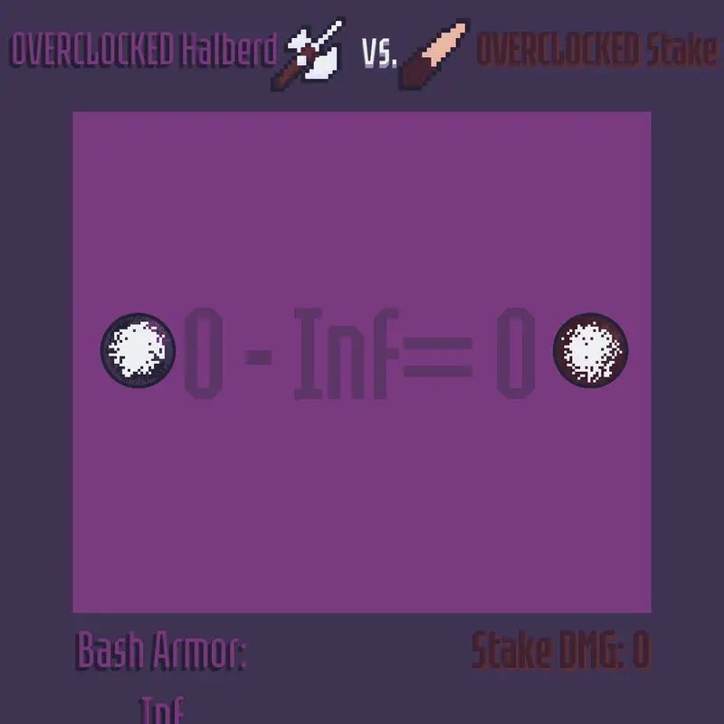 O.C Halberd⚡🏰 vs.⚡🌲O.C Stake by @RandomPerson9