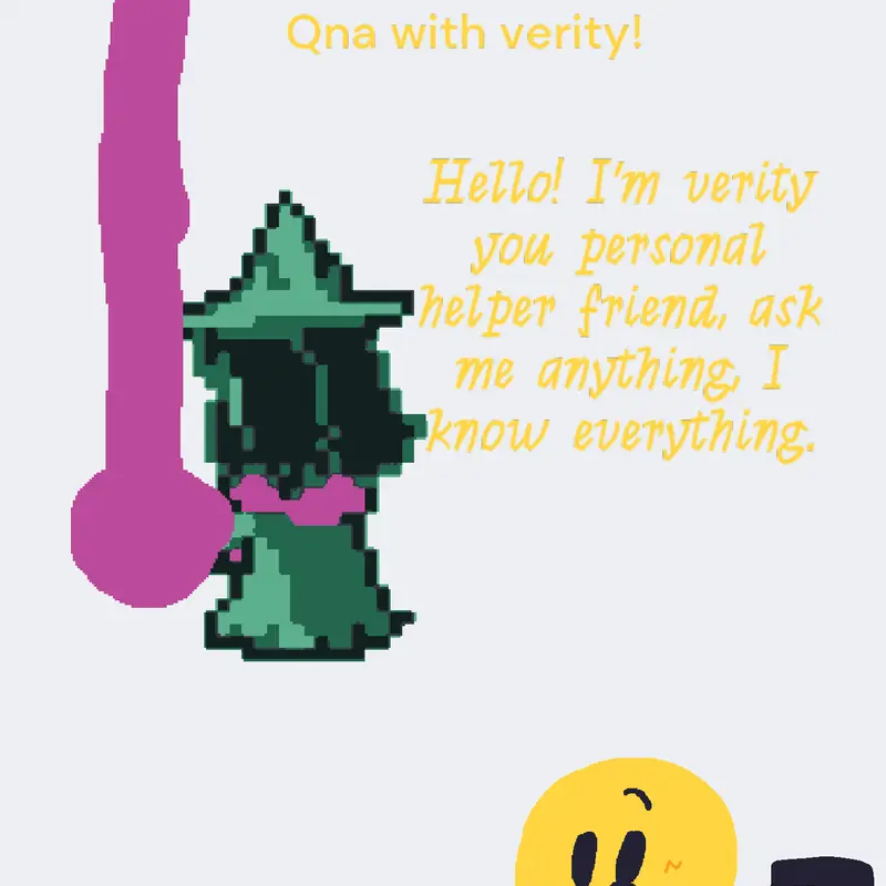 Verity qna by @Its_Ralsei