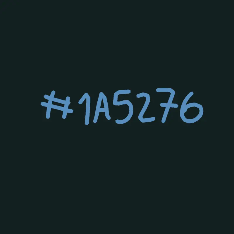 Idk #1A5276 Color or what! by @Tr_verpy1