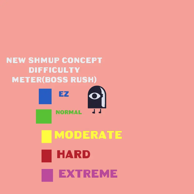 NEW DIFFICULTY METER! (shmup) by @MariaNormalynDemegil