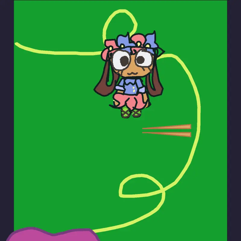 Bassie eating game cough by @MoonShell503