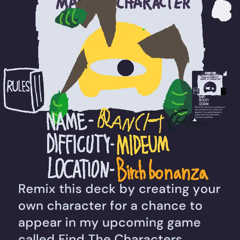 Game by @FriskTheHyuman