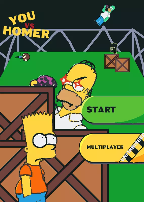 You vs homer but mine by @left13635