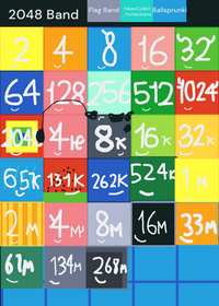 2048 Tiles Band but the Sound is Literally...
