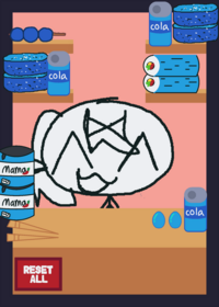 Blue Foods only Challenge mukbang