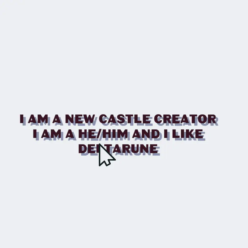 I am a new castle creator :) by @Its_Ralsei