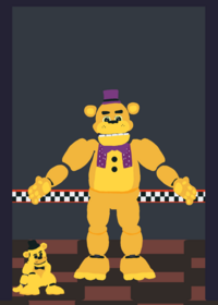 This is 1980's Fredbear!