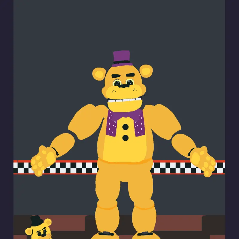 This is 1980's Fredbear! by @Train12137