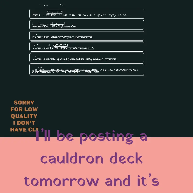 I GOT CAULDRON BRO YOOOOOOOOOO by @ANormalUserName12