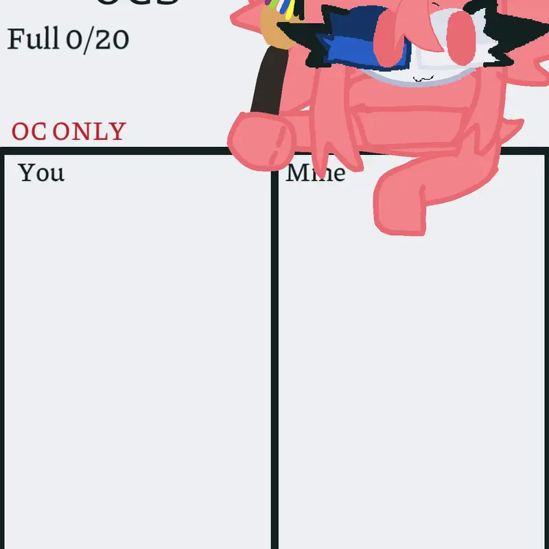 Redrawing your ocs by @cockatiel_lover