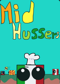 Mid Hussers Flags