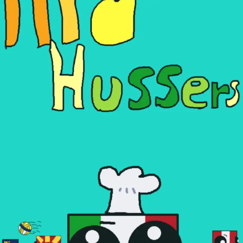Mid Hussers Flags by @Princefishcreations