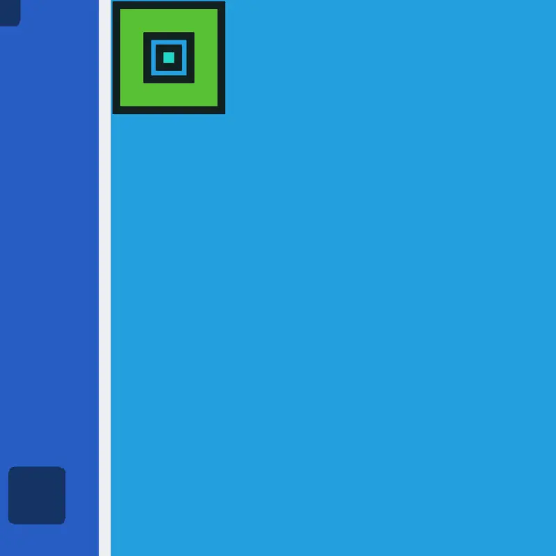 geometry dash by @huhno