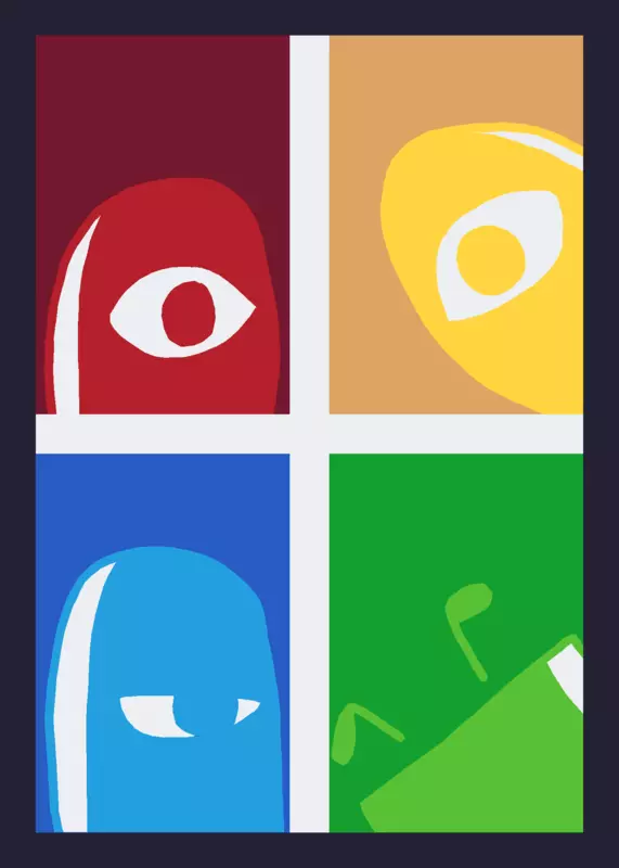 Color Characters by @Googlywoogly789