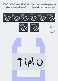 Tip me please ;)