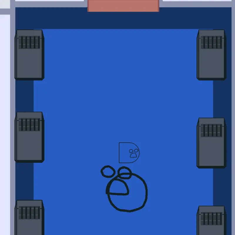 A-404 interminable rooms by @sillyblue_billy