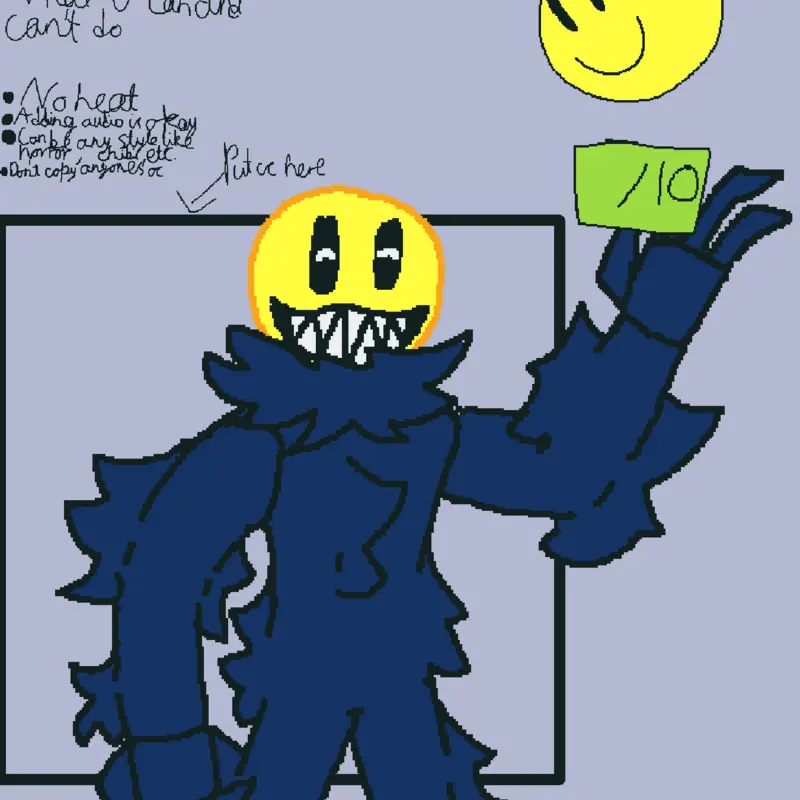 Smiley by @MapleGhoul