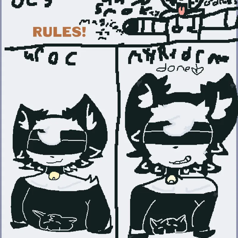 Redrawing your OCS by @2T4R3LL4_421LLYP3RS0N