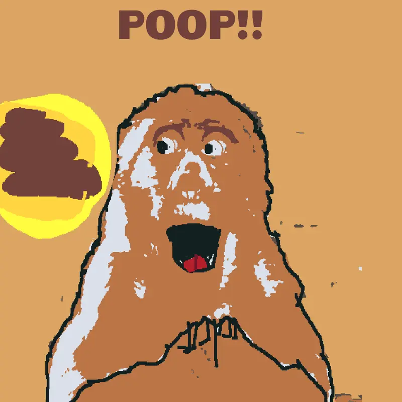 MONKEY LOVES POOP by @X-160haterpoop