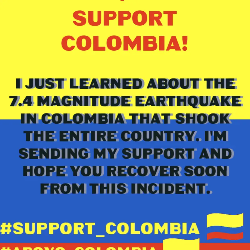 📢 ¡SUPPORT COLOMBIA NOW! 🇨🇴 by @WolfXYZ