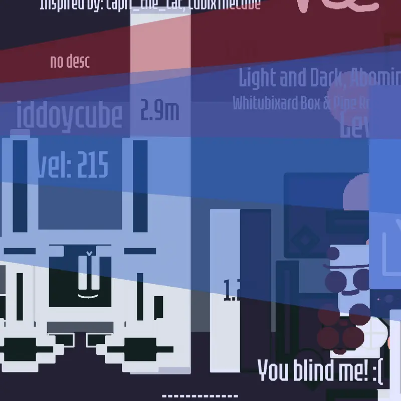 Game by @blakandwhitiddoycube