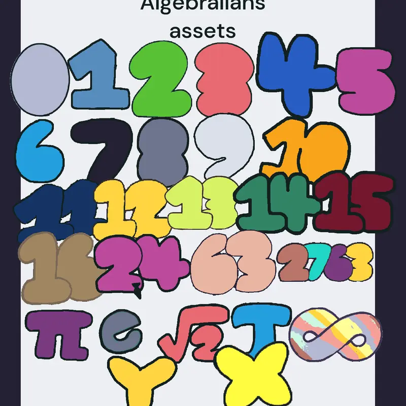 Free Algebralians assets by @daniel201234