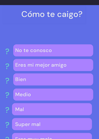 Cómo te caigo?