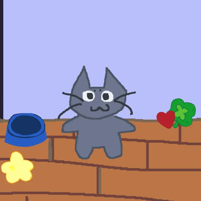 Cat sandbox thing by @CallMeFedora