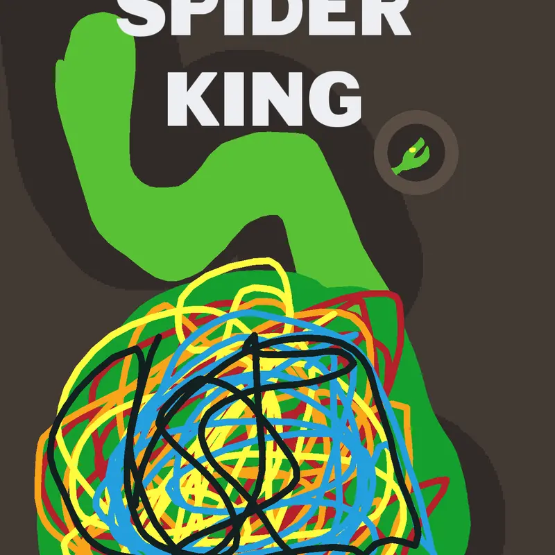 Trash spider king by @dickyeka