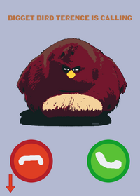 Da biggest bird is calling you