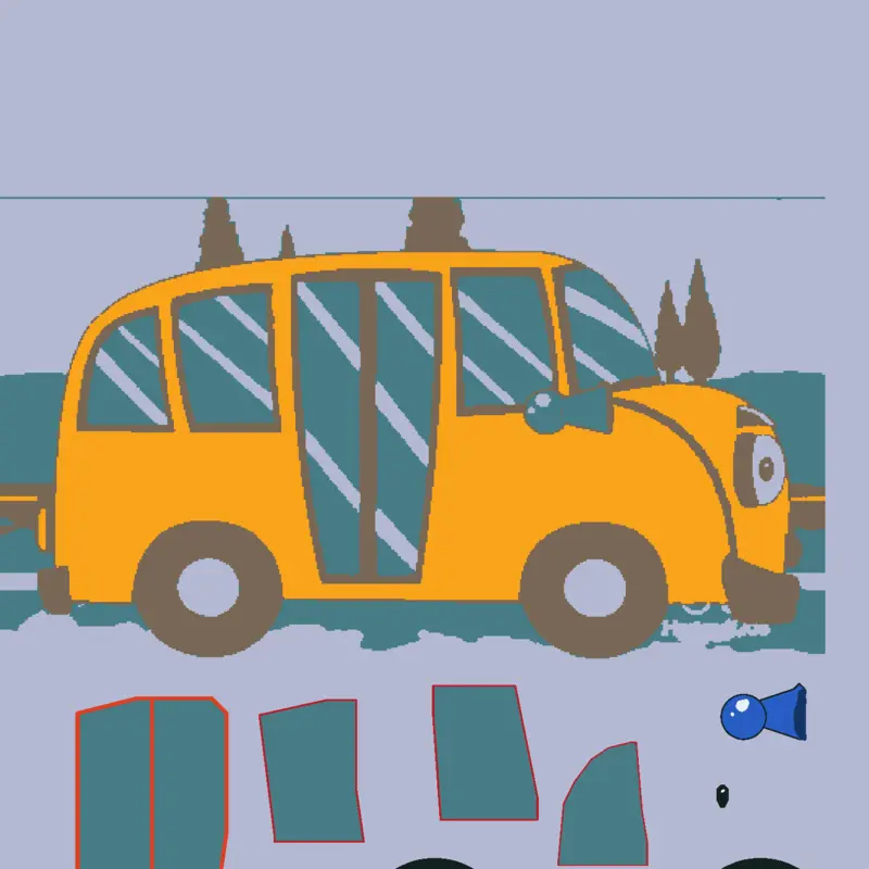 Patty and pixie show bus by @matthewprestwood