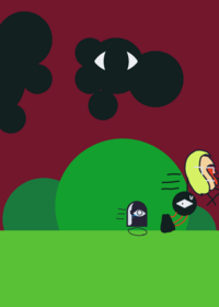Run from Wenda and black